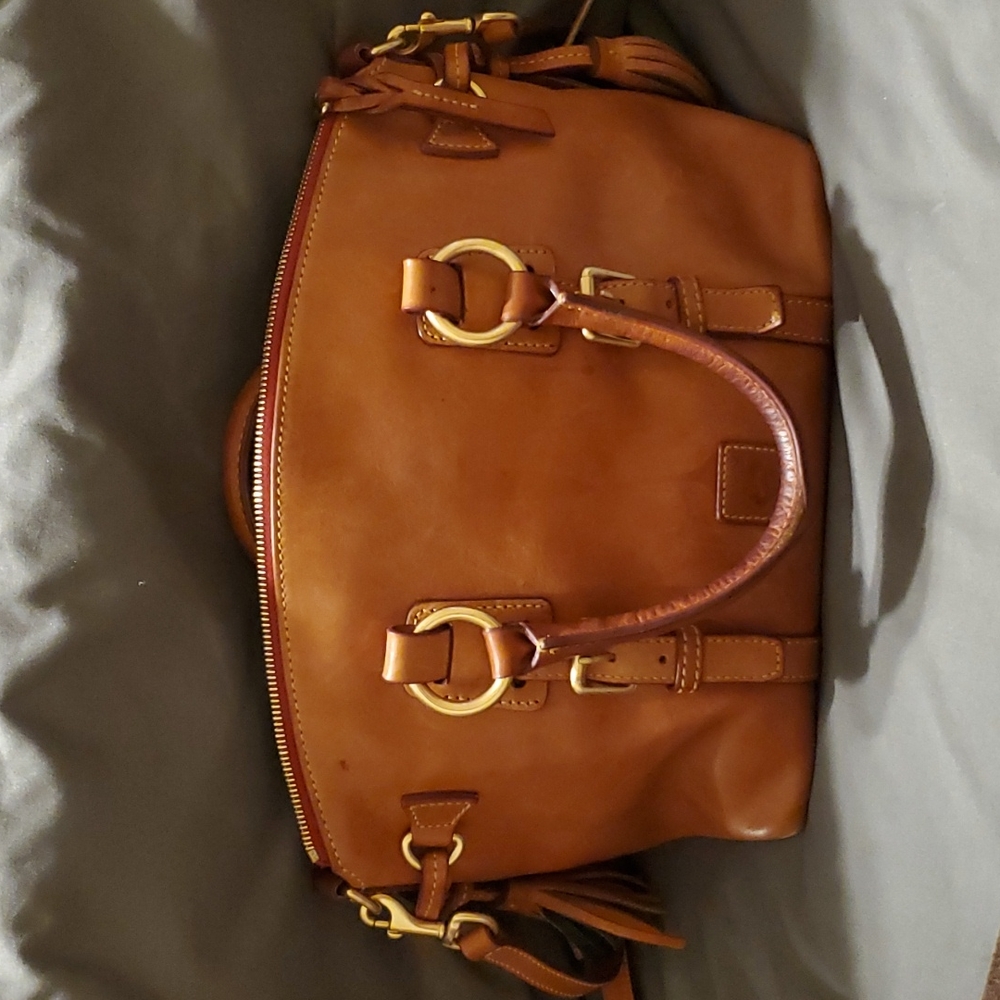 Dooney & Bourke Florentine Satchel Natural Color